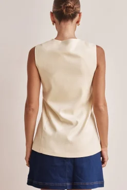 Scarlett Vest (Butter)
