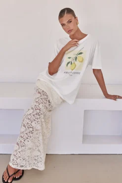 Seraphina Maxi Skirt (Cream)