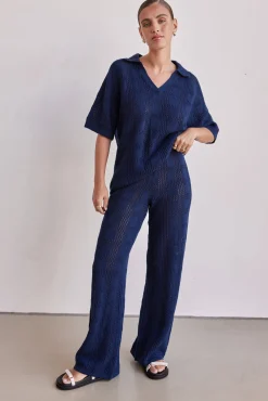 Sesia Knit Pant (Navy)