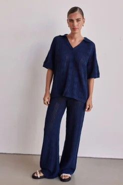 Sesia Knit Pant (Navy)