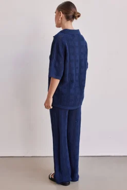 Sesia Knit Pant (Navy)