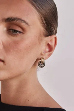 Tahlia Earrings (Silver/Gold)