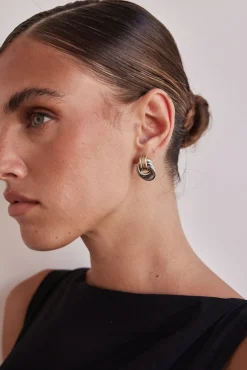 Tahlia Earrings (Silver/Gold)