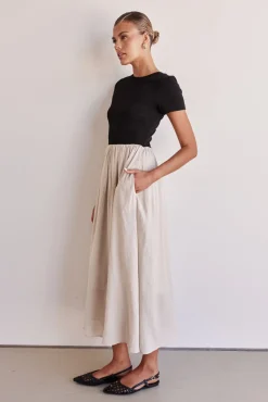 Tamsin Maxi Dress (Black)
