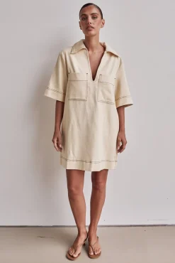 Tara Mini Dress (Yellow)