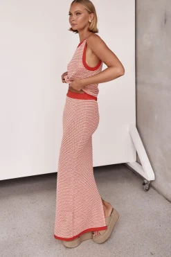 Val Knit Top (Red)