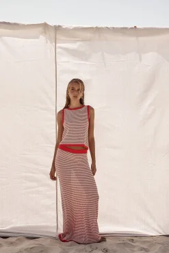 Val Knit Top (Red)