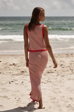 Val Knit Top (Red)