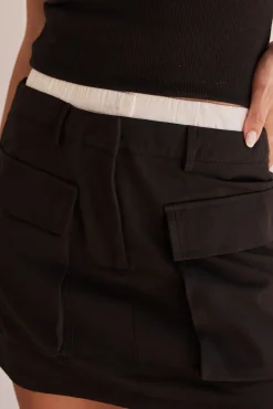 Verity Mini Skirt (Black)