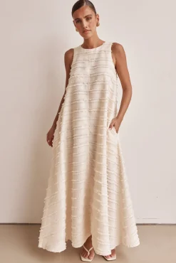 Vesper Maxi Dress (Cream)