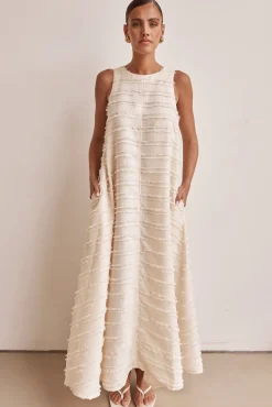 Vesper Maxi Dress (Cream)