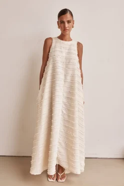 Vesper Maxi Dress (Cream)
