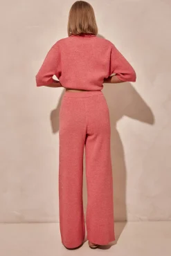 Viola Knit Pant (Pink)