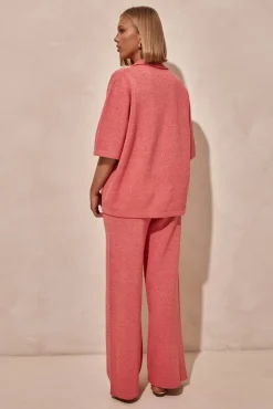 Viola Knit Pant (Pink)