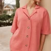 Viola Knit Shirt (Pink)