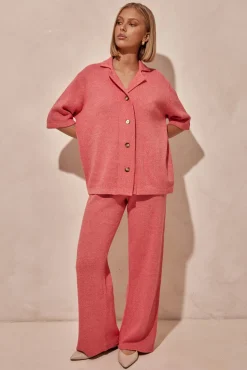 Viola Knit Shirt (Pink)