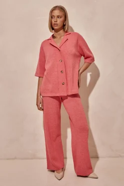 Viola Knit Shirt (Pink)