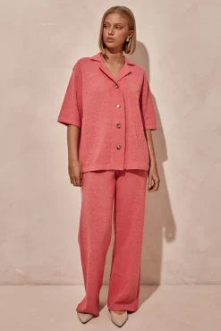 Viola Knit Shirt (Pink)