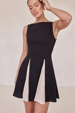 Wynn Mini Dress (Black)