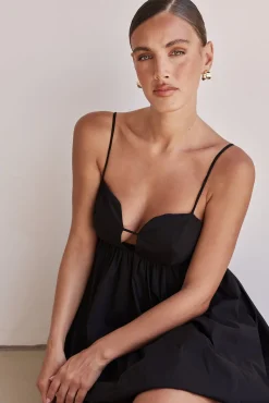 Xan Mini Dress (Black)