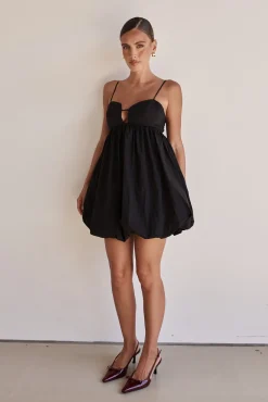 Xan Mini Dress (Black)