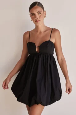 Xan Mini Dress (Black)