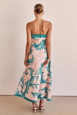 Zayna Midi Dress (Pink)